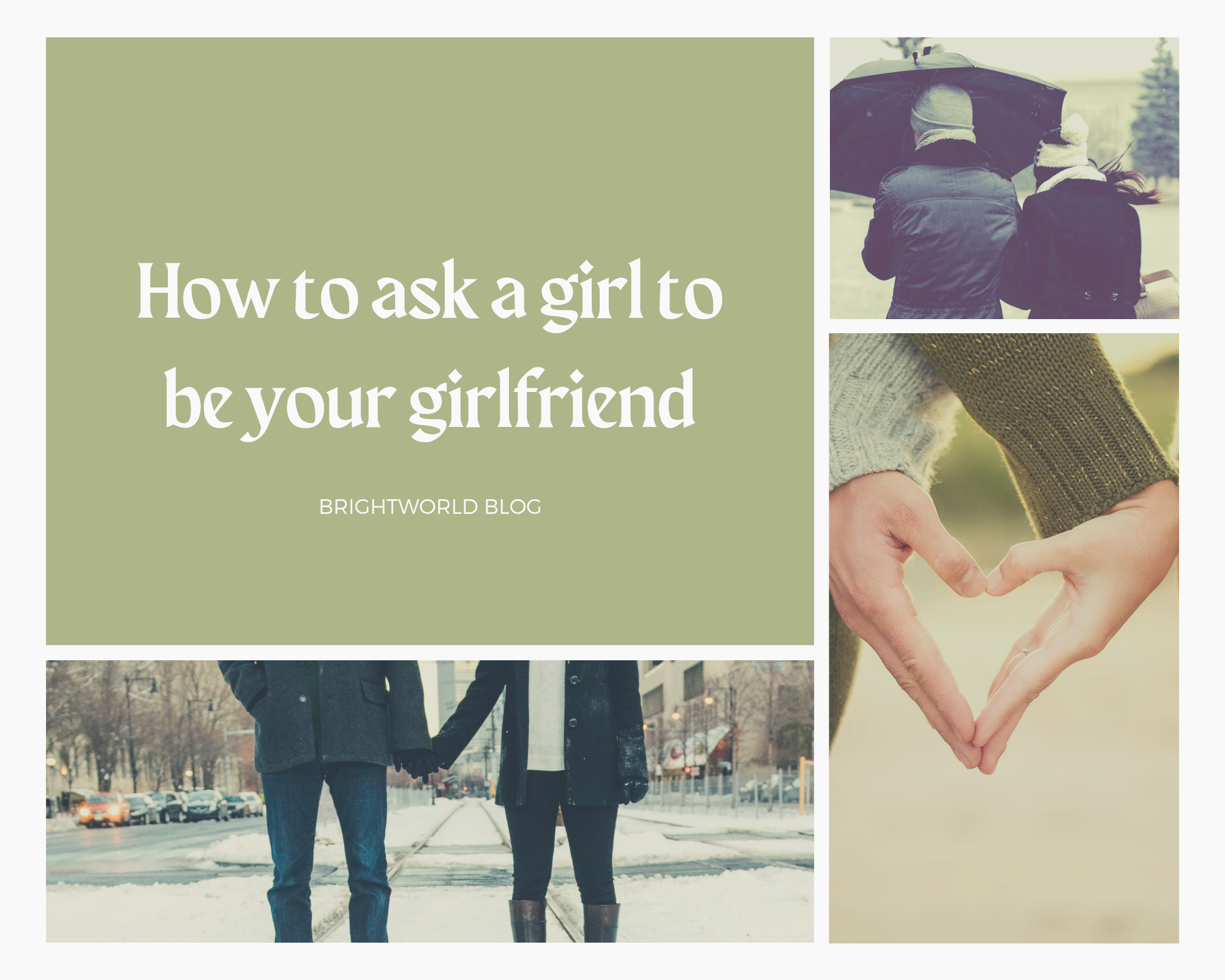 Howto ask a girl to be your girlfriend