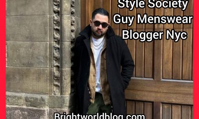 Style Society Guy Menswear Blogger Nyc